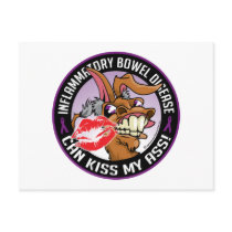 IBD Can Kiss My Ass Postcard