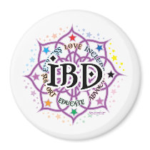 IBD Lotus Fridge Magnets