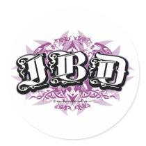 IBD Tribal 2 Stickers