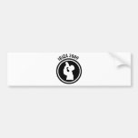 Ibiza 2009 drinker icon bumper sticker