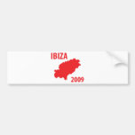 Ibiza 2009 icon bumper sticker