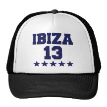 Ibiza 2013 trucker hat