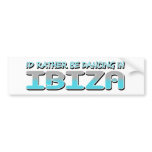 IBIZA bumper stickers