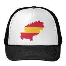 Ibiza map flag Spain Mesh Hat