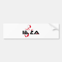 IBIZAANGDEV ETIQUETA DE PARACHOQUE