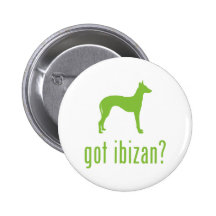 Ibizan Hound Button