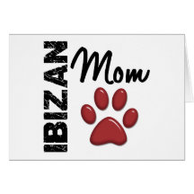 Ibizan Mom 2 Greeting Card