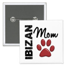 Ibizan Mom 2 Pinback Button