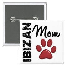 Ibizan Mom 2 Pinback Button