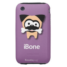 iBone iPhone Case (Purple) Tough iPhone 3 Cover