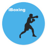 iBoxing Round Stickers