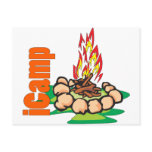 iCamp Camping Shirt Postcard
