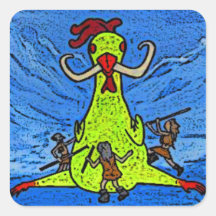 ice age chicken sticker