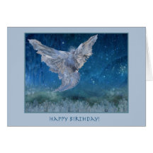Ice Angel birthday card
