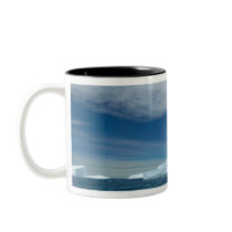 Ice Bergs off of the southern tip of South 2 Coffee Mug