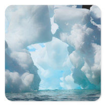 Ice Bergs off of the southern tip of South