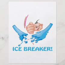 Ice Breaker Flyer Design