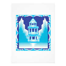 Ice Castle Personalized Announcement