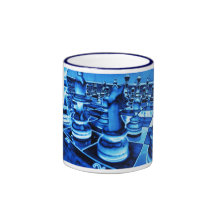 Ice Chess Mugs