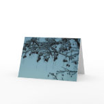 Ice coated berries greeting cards