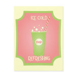 Ice Cold Refreshing Pop Post Cards