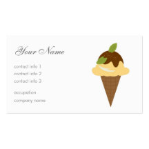 Ice-Cream Business Card Template
