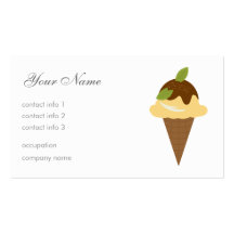 Ice-Cream Business Cards