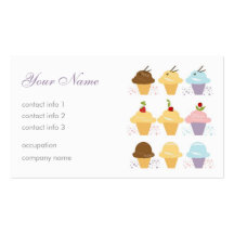 Ice-Cream Cafe Business Card Templates