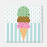 Ice Cream Cone Magnet