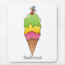 Ice Cream Cone Mousepad