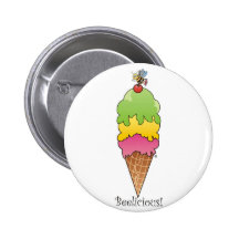 Ice Cream Cone Pins