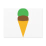 ice cream cone postcards
