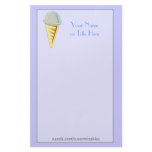Ice Cream Cone Stationery