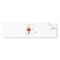 Ice Cream Cones bumper stickers