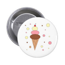 Ice Cream Cones buttons
