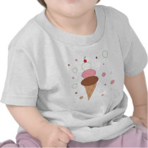 Ice Cream Cones t-shirts