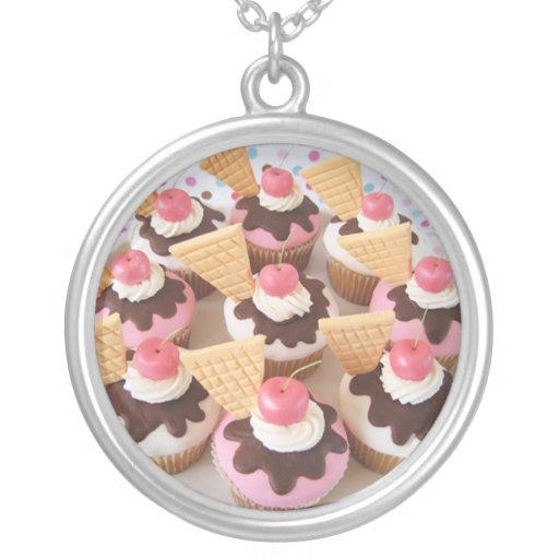 ice cream cupcakes jewelry