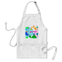 Ice Cream Flavours Shop Entertainment Apron