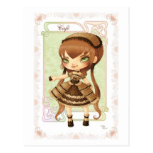 Ice Cream Lolita Cafe Cartes Postales