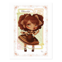 Ice Cream Lolita Chocolat Cartes Postales