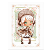 Ice Cream Lolita Coco Carte Postale