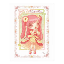 Ice Cream Lolita Vanille Fraise Cartes Postales