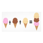 Ice Cream Math photo cards