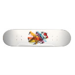 Ice_Cream_Paint Skateboards Personnalisables