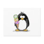 Ice Cream Penguin Post Card