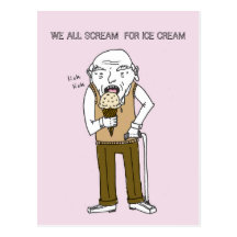 Ice Cream Postcard