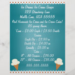 Ice Cream Shop Business Flyer