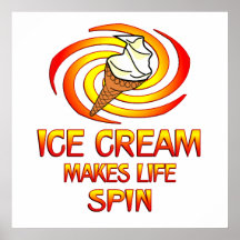 Ice Cream Spins Posters