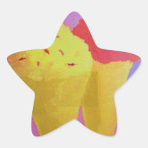 Ice Cream Star Stickers