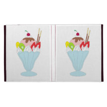 Ice Cream Sundae iPad Cases